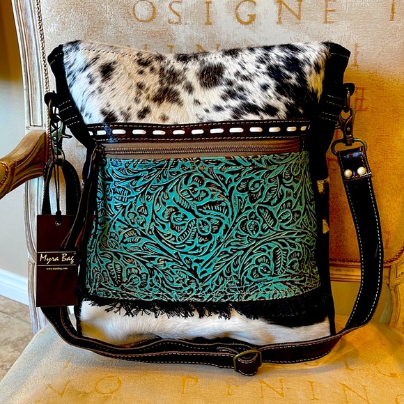 Myra Bag Handbags - Myra- Forest Sky Shoulder Bag